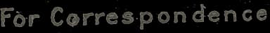 Correspondance